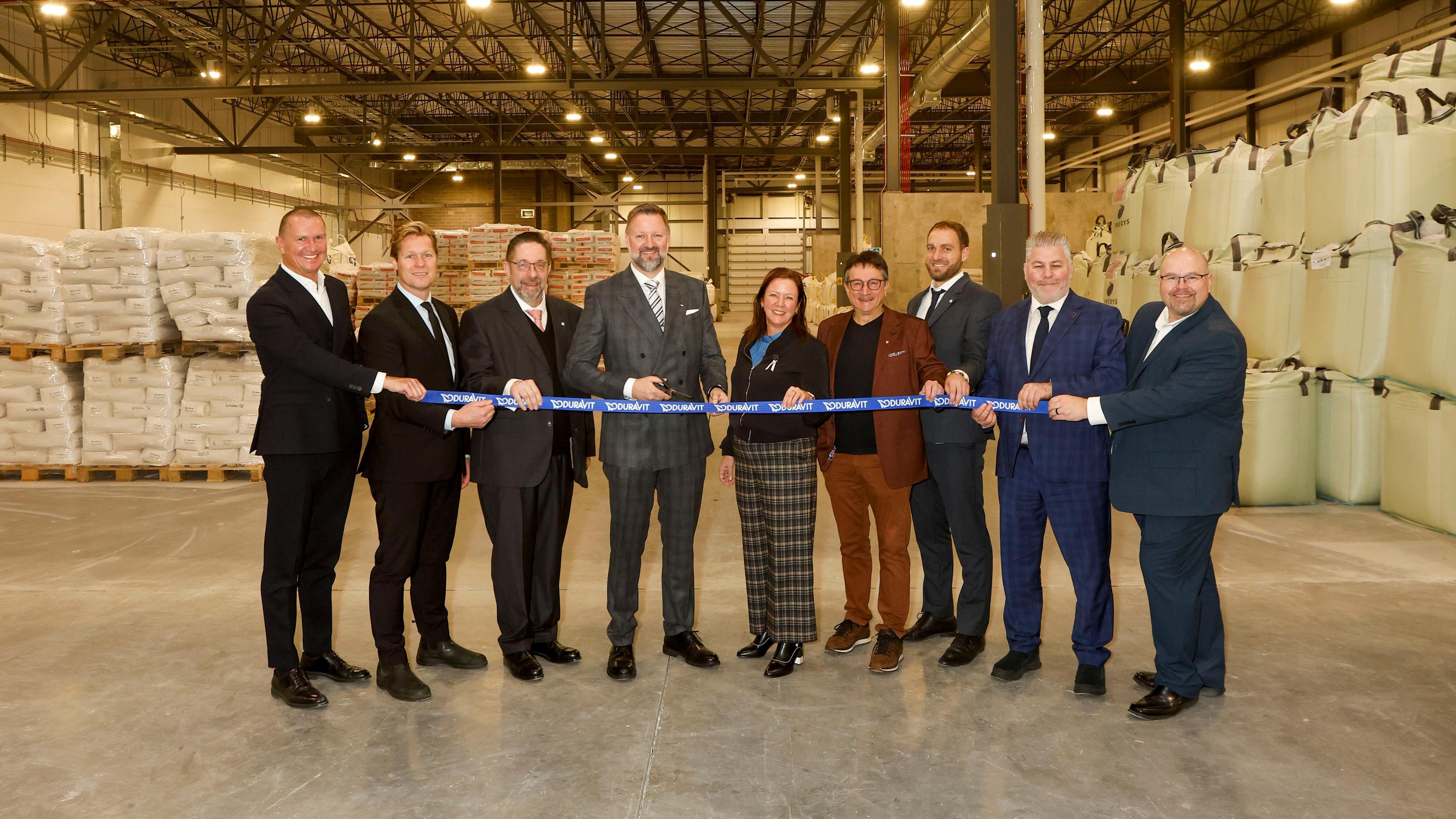 Duravit eröffnet elektrisches Keramikwerk in Kanada