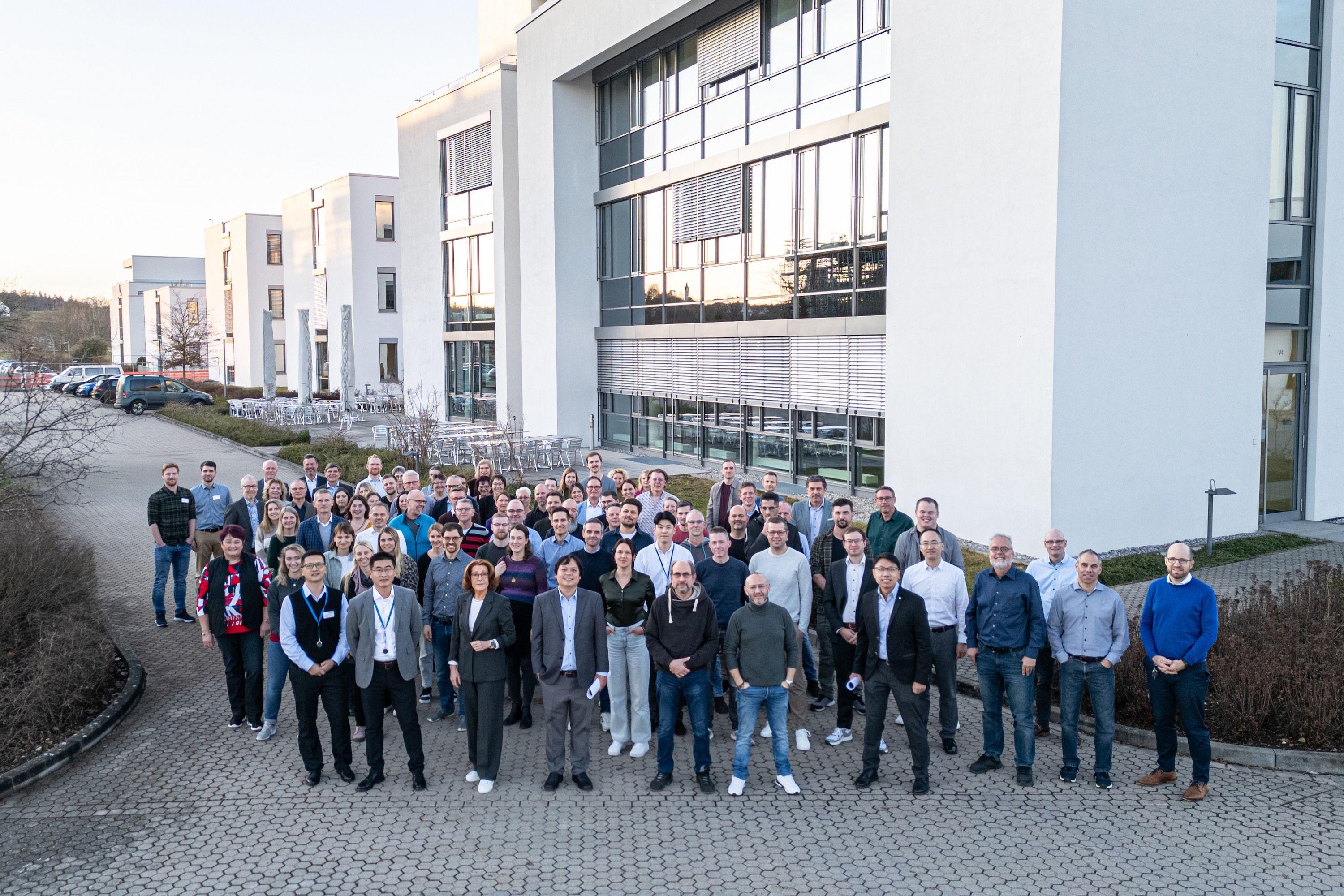 Feierliche Ehrung der Jubilare bei Delo