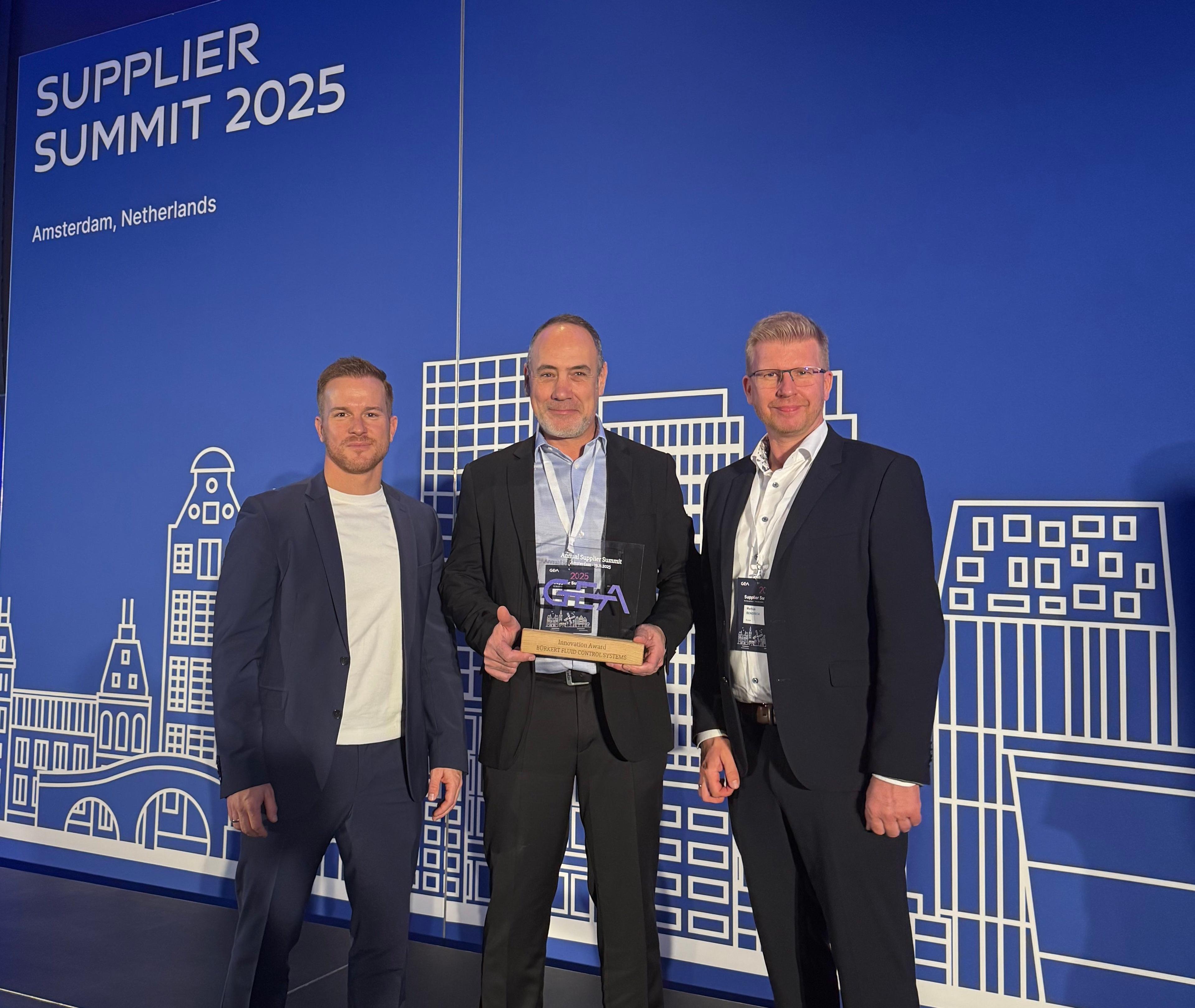 Bürkert wird „Supplier of the Year Award“ 