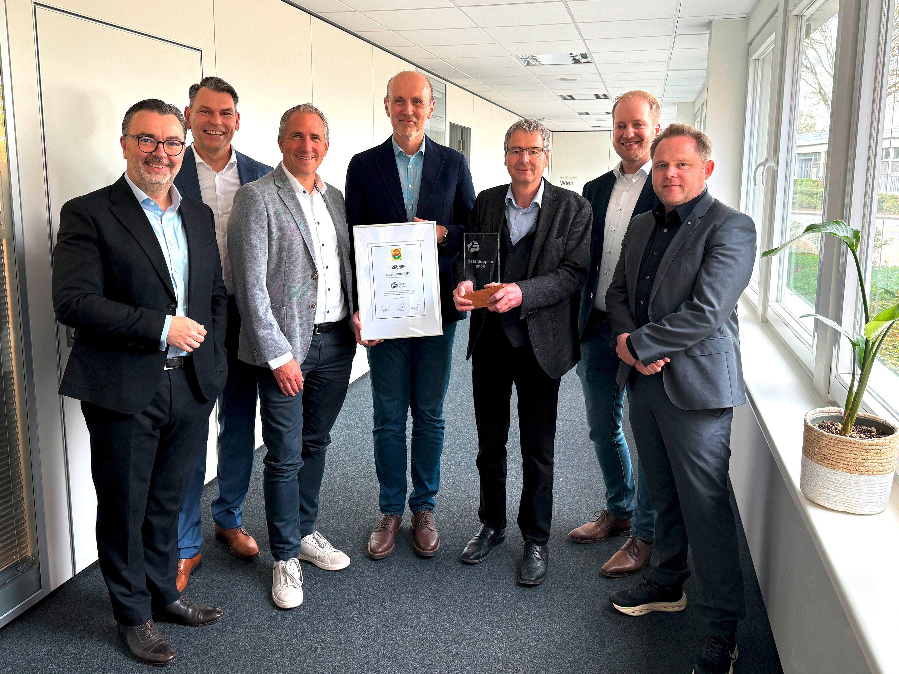 Compo führt „Best Supplier Award“ ein und zeichnet FormiChem aus