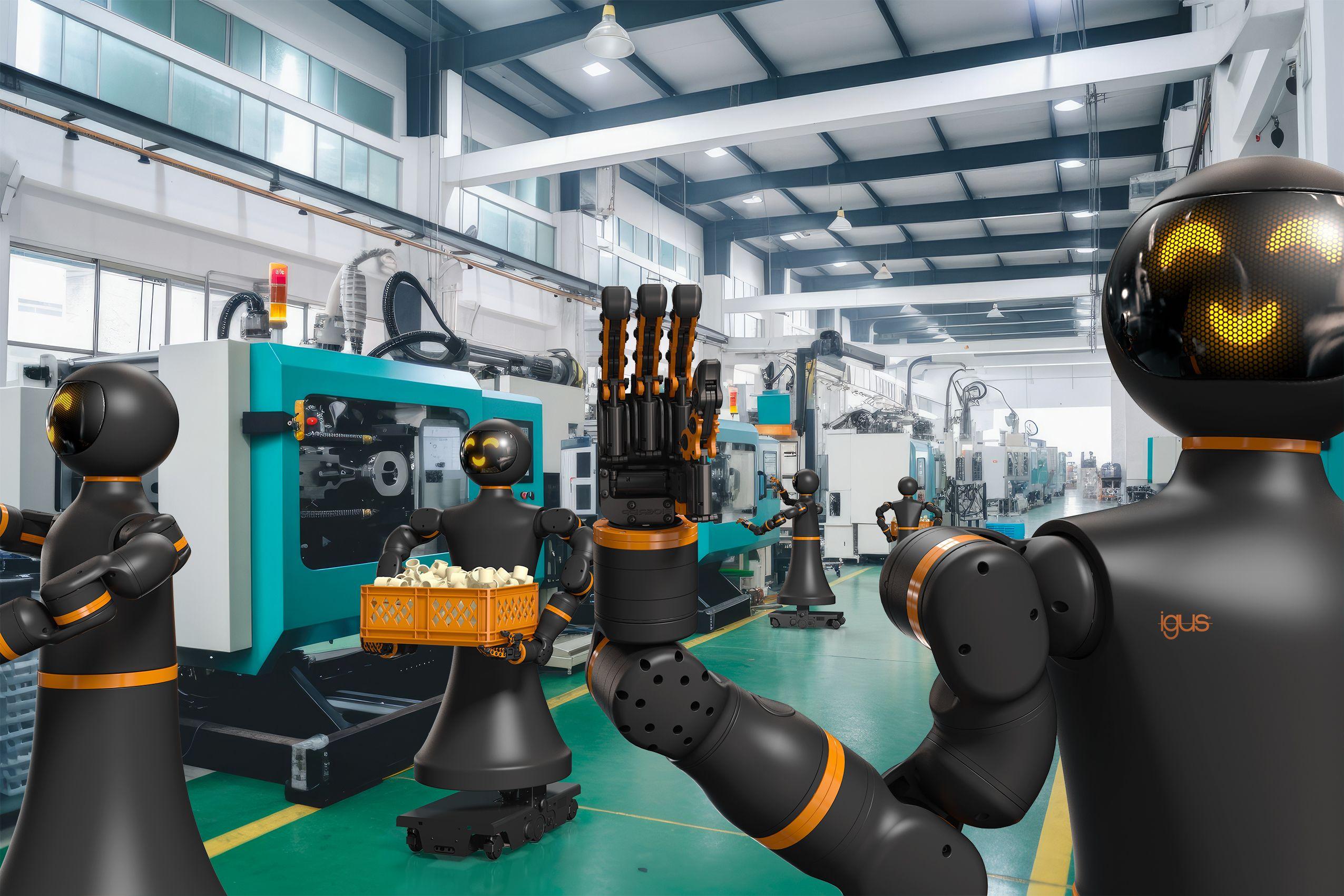 Das ist der erste humanoide Roboter von Igus