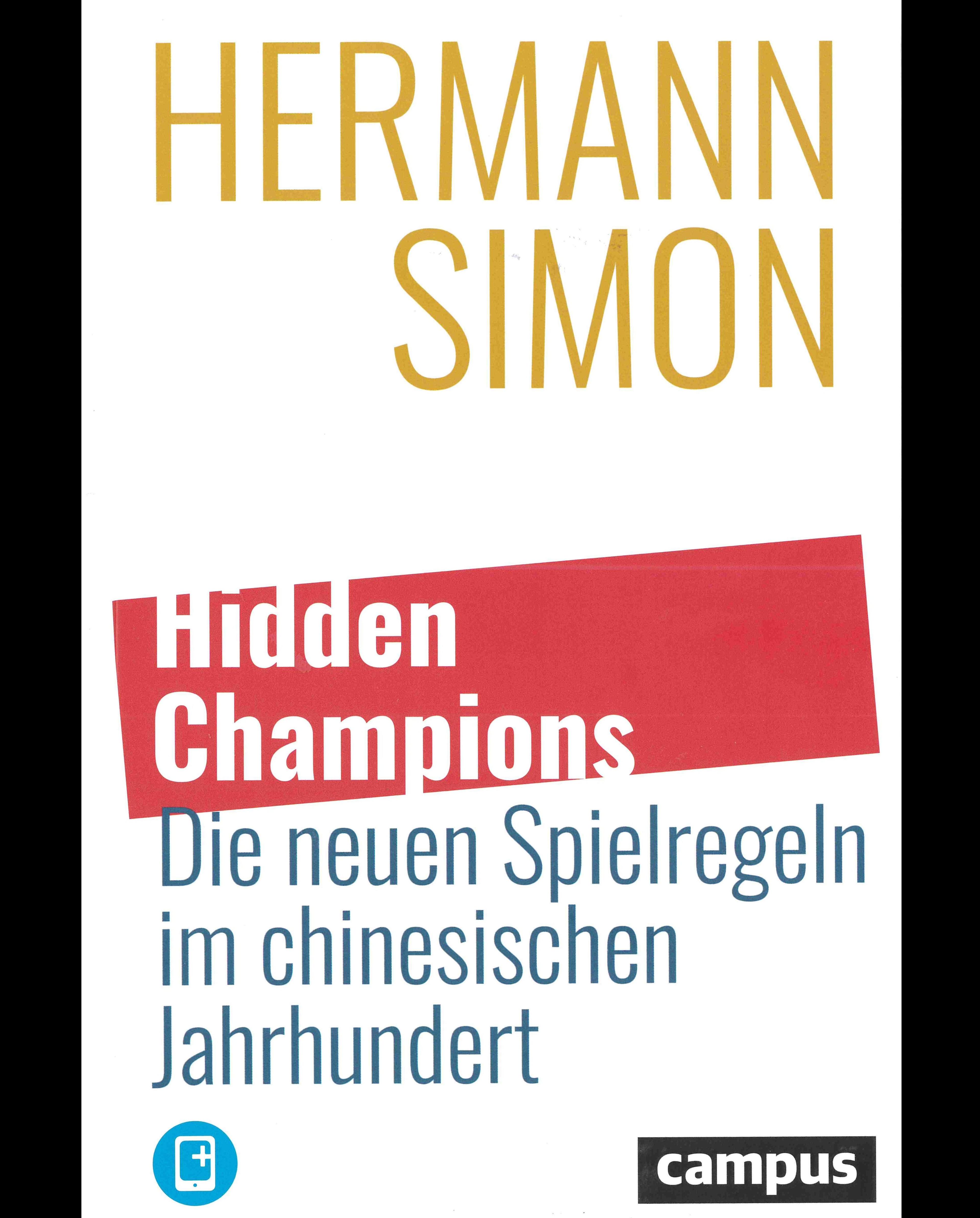 Das jüngste Buch von Prof. Dr. Hermann Simon.