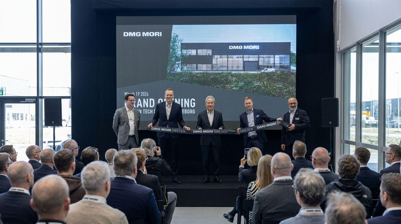 DMG Mori eröffnet Technology Center in Göteborg