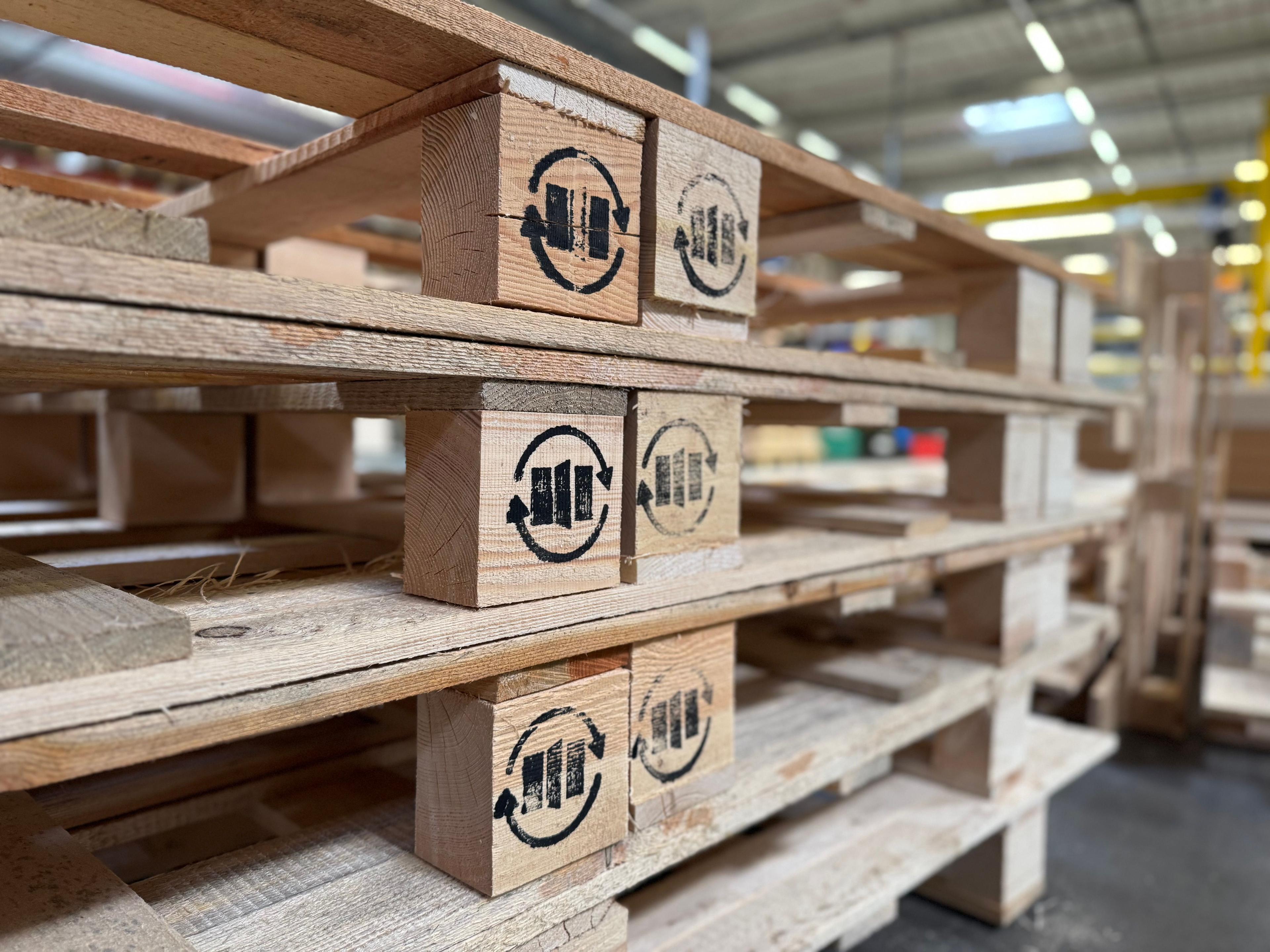 Schörghuber etabliert Paletten-Retourservice für nachhaltige Logistik